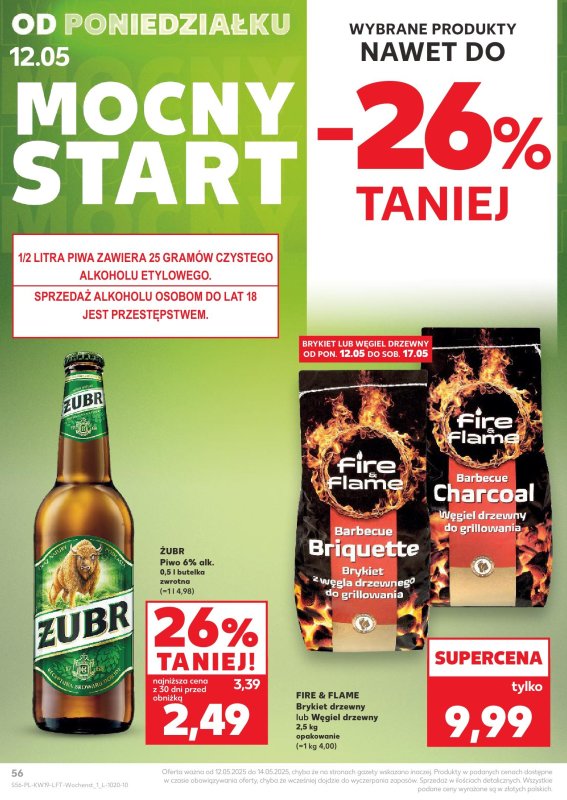 Kaufland - gazetka promocyjna Oferta Kaufland od czwartku 08.05 do środy 14.05 - strona 56