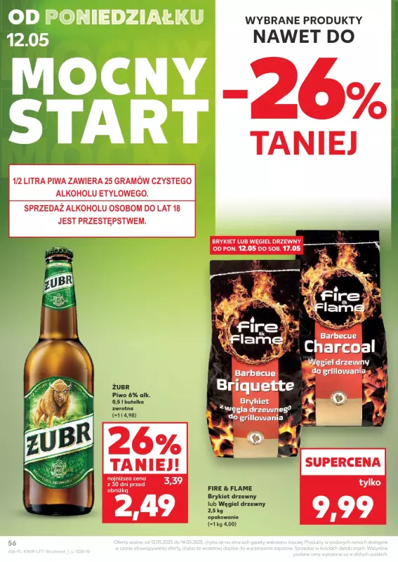 Kaufland - gazetka promocyjna Oferta Kaufland od czwartku 08.05 do środy 14.05 - strona 56