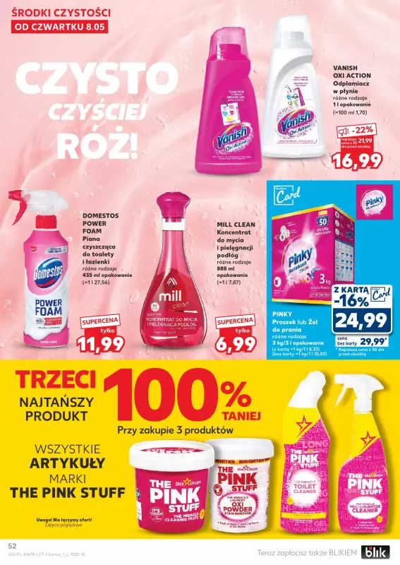 Kaufland - gazetka promocyjna Oferta Kaufland od czwartku 08.05 do środy 14.05 - strona 52