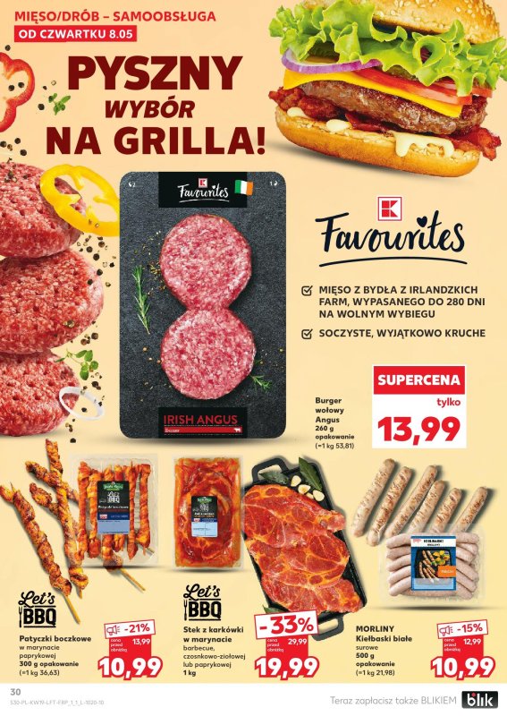 Kaufland - gazetka promocyjna Oferta Kaufland od czwartku 08.05 do środy 14.05 - strona 30
