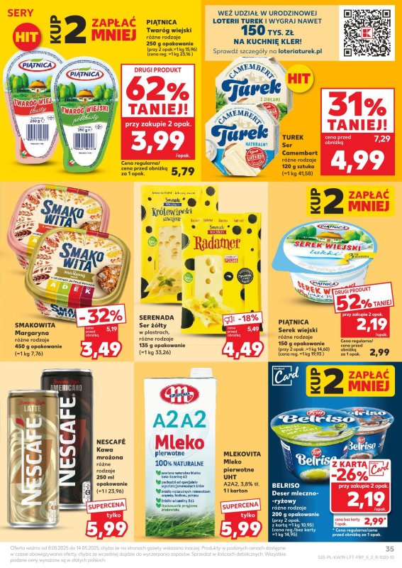 Kaufland - gazetka promocyjna Oferta Kaufland od czwartku 08.05 do środy 14.05 - strona 35