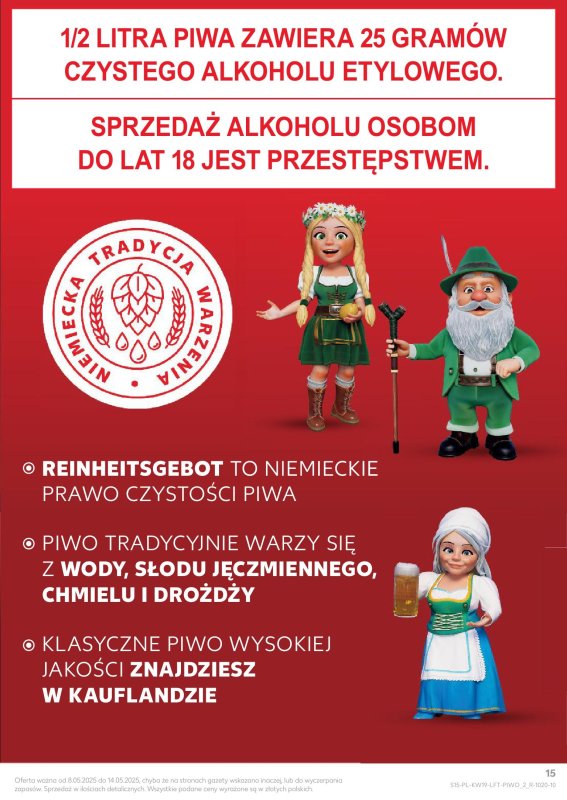 Kaufland - gazetka promocyjna Oferta Kaufland od czwartku 08.05 do środy 14.05 - strona 15