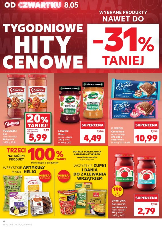 Kaufland - gazetka promocyjna Oferta Kaufland od czwartku 08.05 do środy 14.05 - strona 6