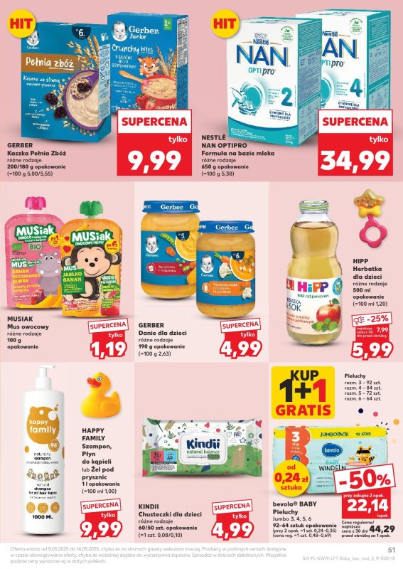 Kaufland - gazetka promocyjna Oferta Kaufland od czwartku 08.05 do środy 14.05 - strona 51