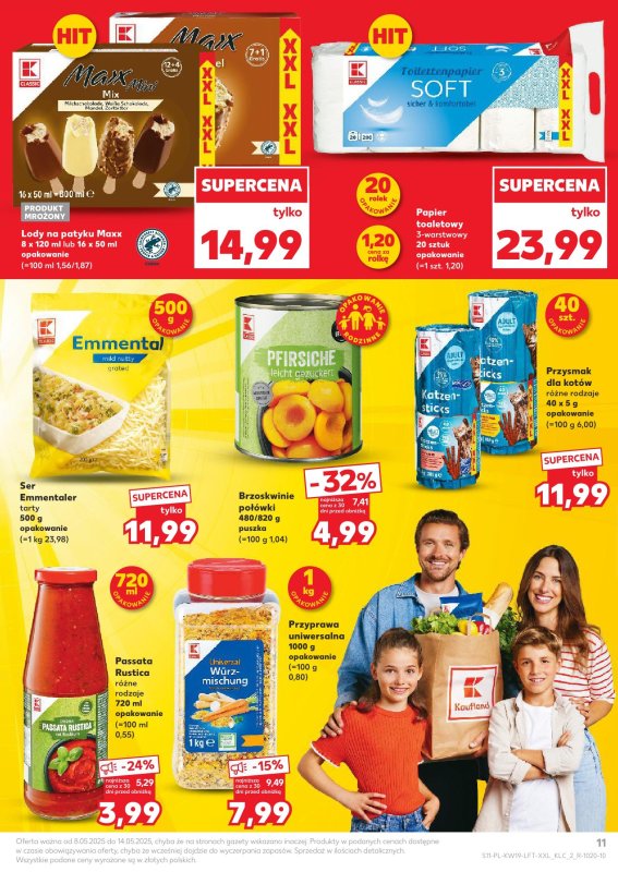 Kaufland - gazetka promocyjna Oferta Kaufland od czwartku 08.05 do środy 14.05 - strona 11