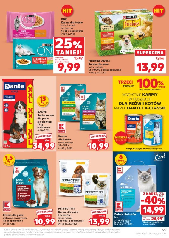 Kaufland - gazetka promocyjna Oferta Kaufland od czwartku 08.05 do środy 14.05 - strona 55