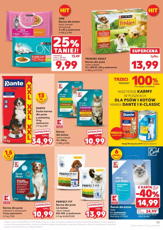Kaufland - gazetka promocyjna Oferta Kaufland od czwartku 08.05 do środy 14.05 - strona 55
