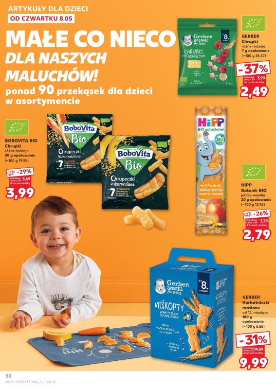 Kaufland - gazetka promocyjna Oferta Kaufland od czwartku 08.05 do środy 14.05 - strona 50