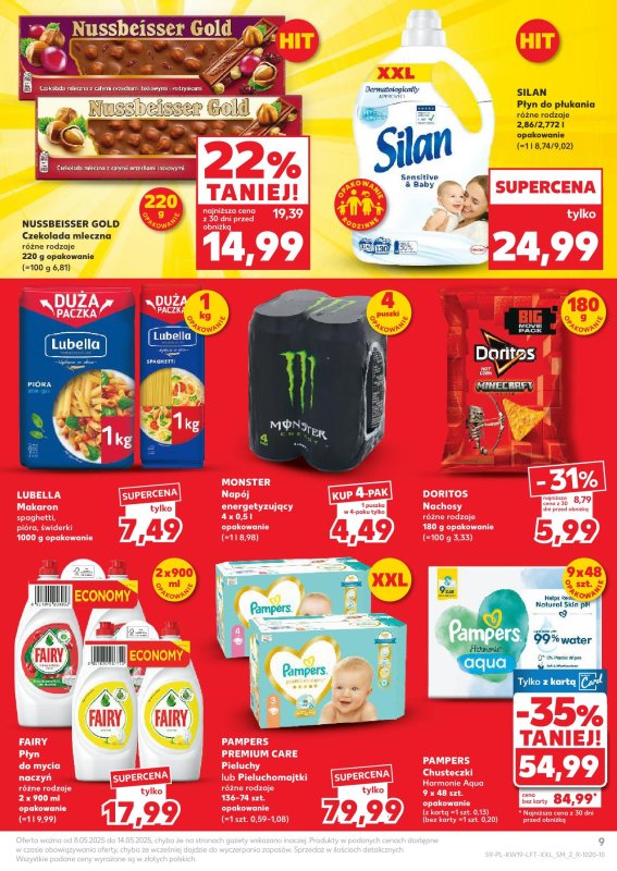 Kaufland - gazetka promocyjna Oferta Kaufland od czwartku 08.05 do środy 14.05 - strona 9