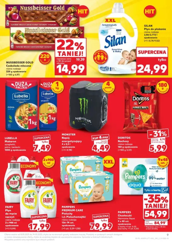 Kaufland - gazetka promocyjna Oferta Kaufland od czwartku 08.05 do środy 14.05 - strona 9