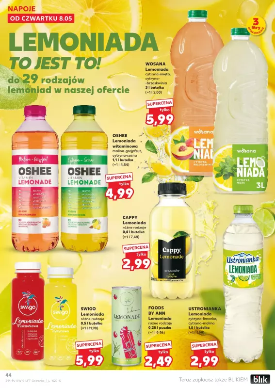 Kaufland - gazetka promocyjna Oferta Kaufland od czwartku 08.05 do środy 14.05 - strona 44