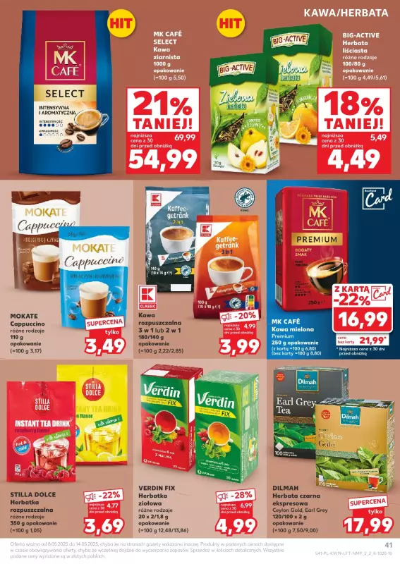 Kaufland - gazetka promocyjna Oferta Kaufland od czwartku 08.05 do środy 14.05 - strona 41