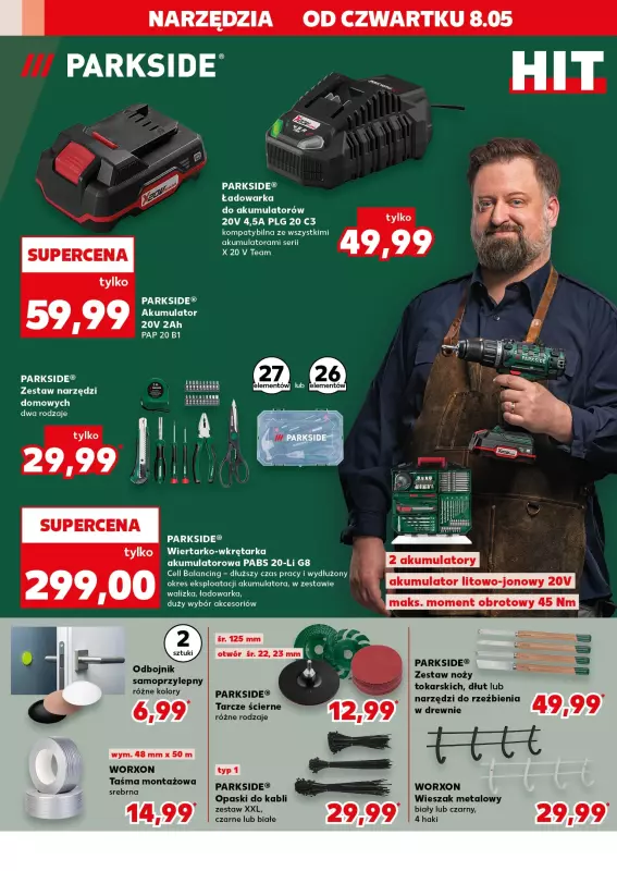 Kaufland - gazetka promocyjna Oferta Kaufland - Non Food od czwartku 08.05 do środy 14.05 - strona 4