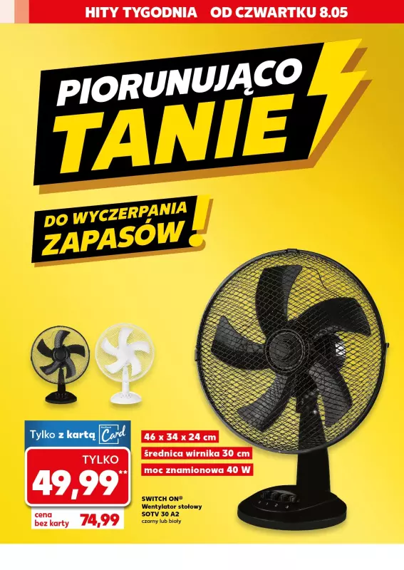 Kaufland - gazetka promocyjna Oferta Kaufland - Non Food od czwartku 08.05 do środy 14.05 - strona 2