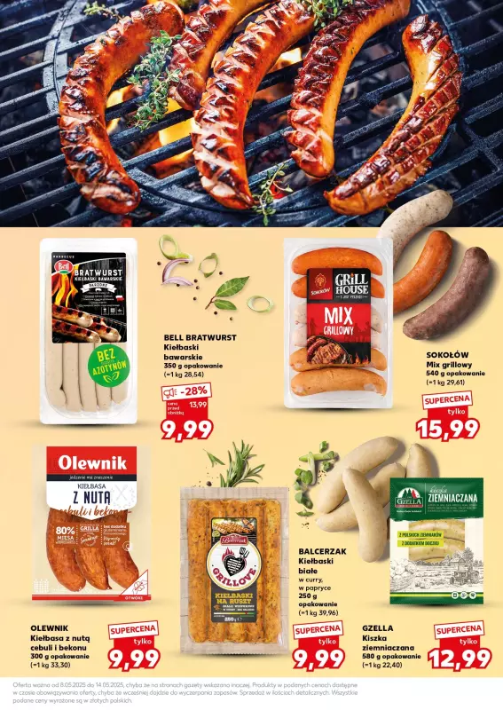 Kaufland - gazetka promocyjna Oferta Kaufland - Grill taki, jak lubisz! od czwartku 08.05 do środy 14.05 - strona 5