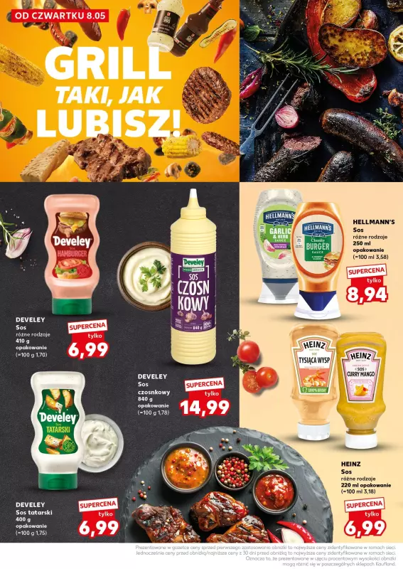 Kaufland - gazetka promocyjna Oferta Kaufland - Grill taki, jak lubisz! od czwartku 08.05 do środy 14.05 - strona 8