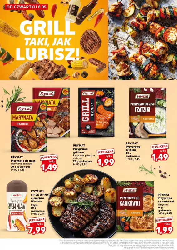 Kaufland - gazetka promocyjna Oferta Kaufland - Grill taki, jak lubisz! od czwartku 08.05 do środy 14.05 - strona 10