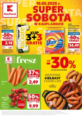 Kaufland - gazetka promocyjna Oferta Kaufland - SUPER SOBOTA od soboty 10.05 do soboty 10.05