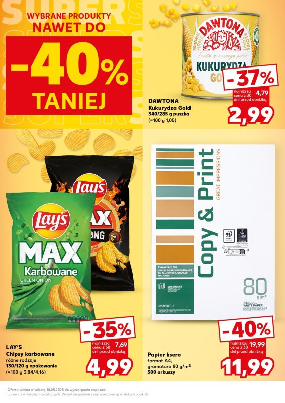 Kaufland - gazetka promocyjna Oferta Kaufland - SUPER SOBOTA od soboty 10.05 do soboty 10.05 - strona 5