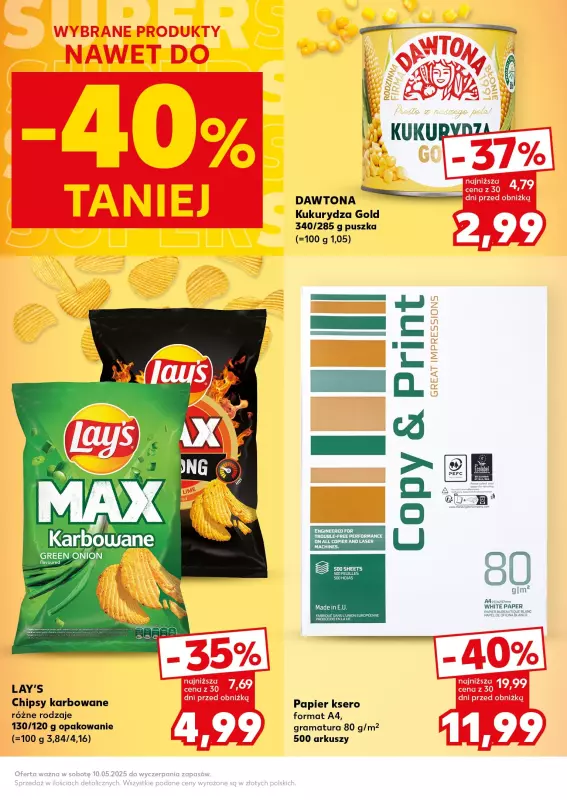 Kaufland - gazetka promocyjna Oferta Kaufland - SUPER SOBOTA od soboty 10.05 do soboty 10.05 - strona 5