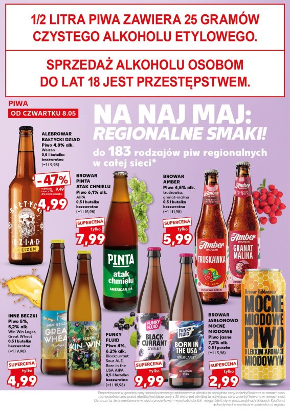 Kaufland - gazetka promocyjna Oferta Kaufland - SUPER SOBOTA od soboty 10.05 do soboty 10.05 - strona 14