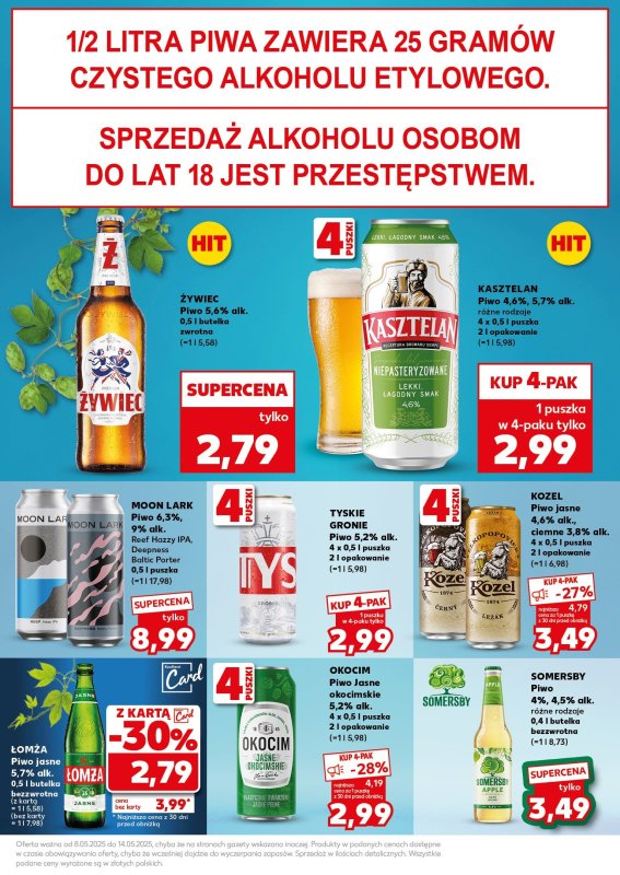 Kaufland - gazetka promocyjna Oferta Kaufland - SUPER SOBOTA od soboty 10.05 do soboty 10.05 - strona 15