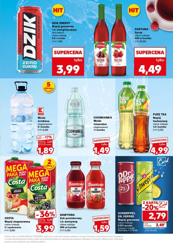 Kaufland - gazetka promocyjna Oferta Kaufland - SUPER SOBOTA od soboty 10.05 do soboty 10.05 - strona 11