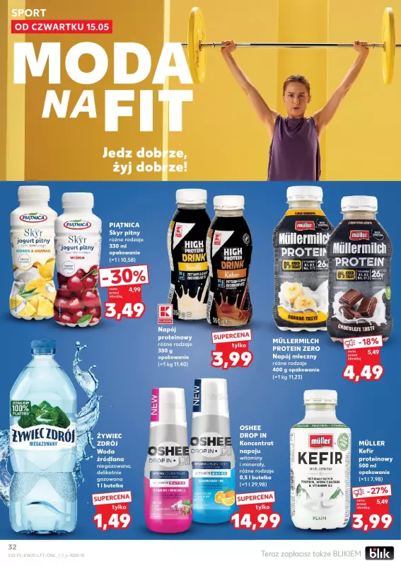 Kaufland - gazetka promocyjna Oferta Kaufland od czwartku 15.05 do środy 21.05 - strona 32