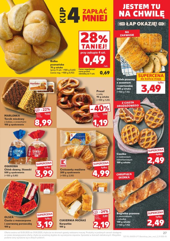 Kaufland - gazetka promocyjna Oferta Kaufland od czwartku 15.05 do środy 21.05 - strona 27