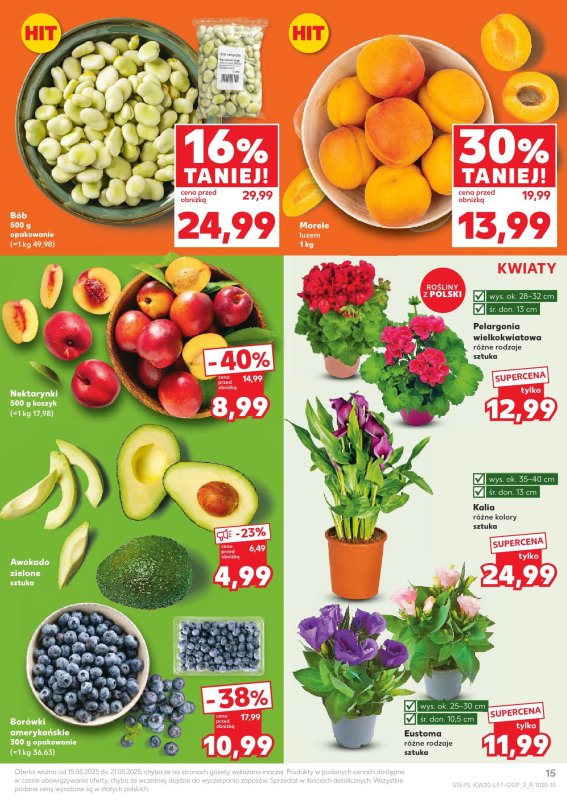Kaufland - gazetka promocyjna Oferta Kaufland od czwartku 15.05 do środy 21.05 - strona 15