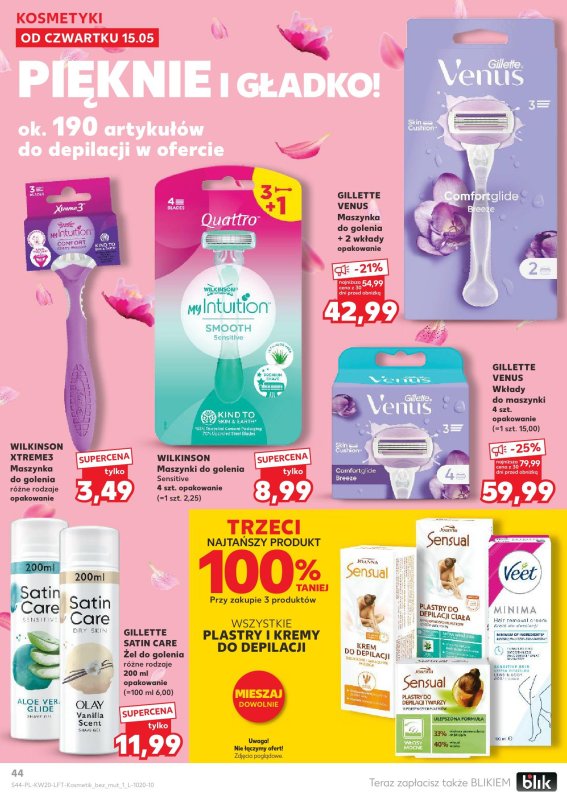Kaufland - gazetka promocyjna Oferta Kaufland od czwartku 15.05 do środy 21.05 - strona 44
