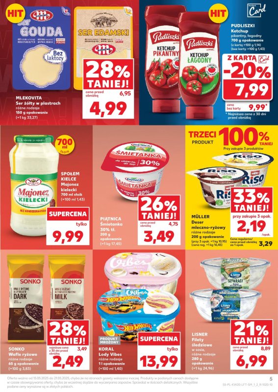 Kaufland - gazetka promocyjna Oferta Kaufland od czwartku 15.05 do środy 21.05 - strona 5