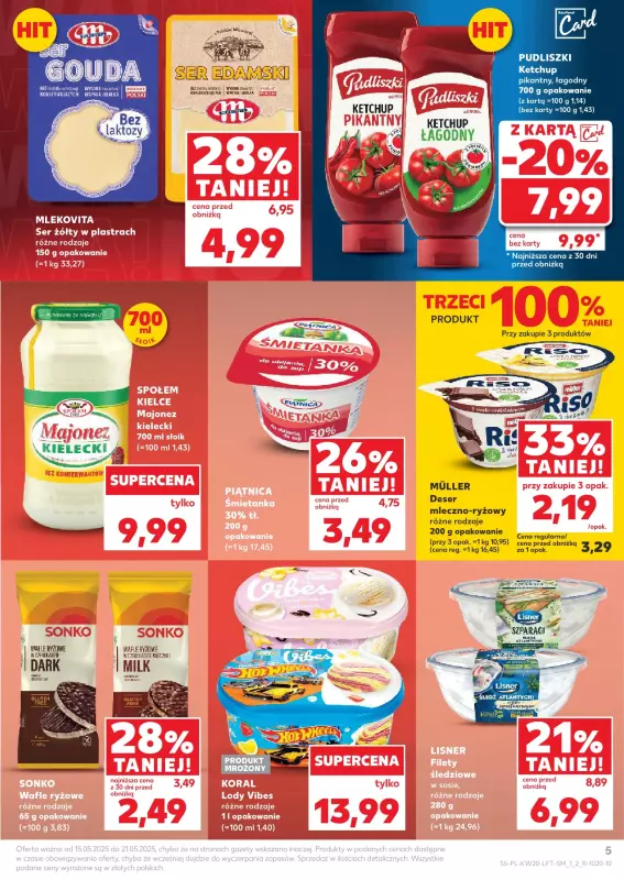 Kaufland - gazetka promocyjna Oferta Kaufland od czwartku 15.05 do środy 21.05 - strona 5
