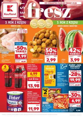 Kaufland - gazetka promocyjna Oferta Kaufland od czwartku 15.05 do środy 21.05