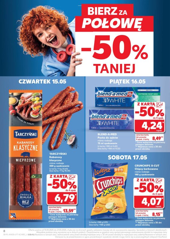 Kaufland - gazetka promocyjna Oferta Kaufland od czwartku 15.05 do środy 21.05 - strona 8