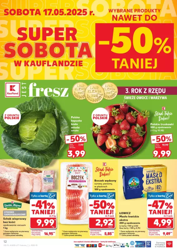Kaufland - gazetka promocyjna Oferta Kaufland od czwartku 15.05 do środy 21.05 - strona 12