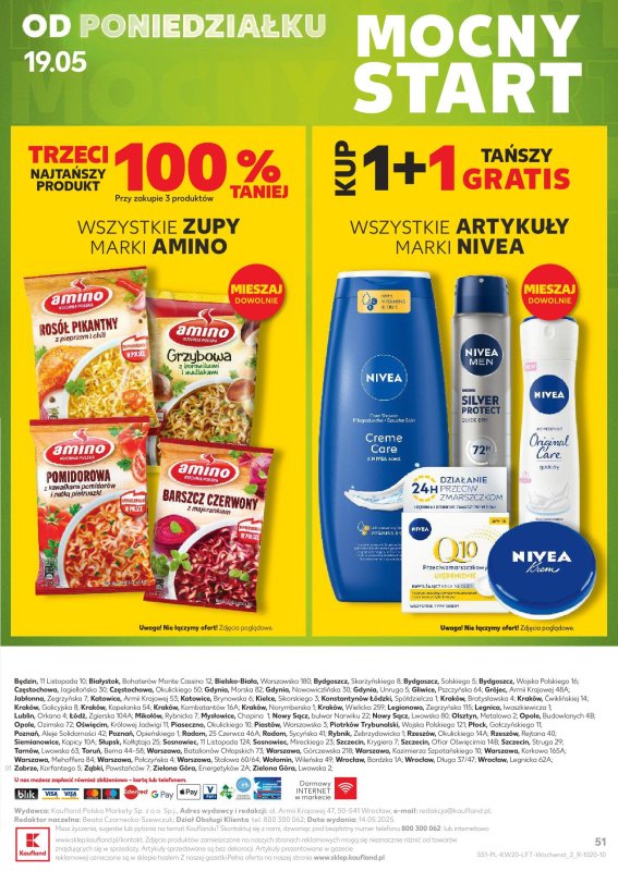 Kaufland - gazetka promocyjna Oferta Kaufland od czwartku 15.05 do środy 21.05 - strona 51