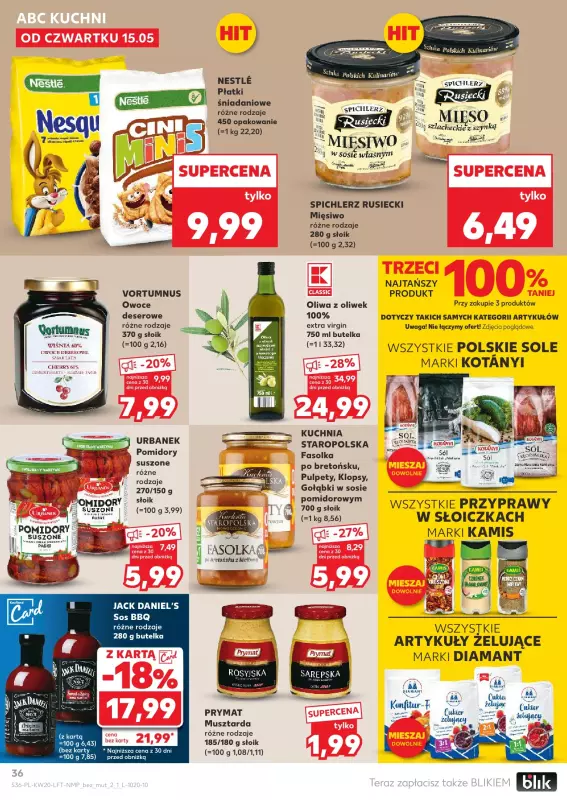 Kaufland - gazetka promocyjna Oferta Kaufland od czwartku 15.05 do środy 21.05 - strona 36