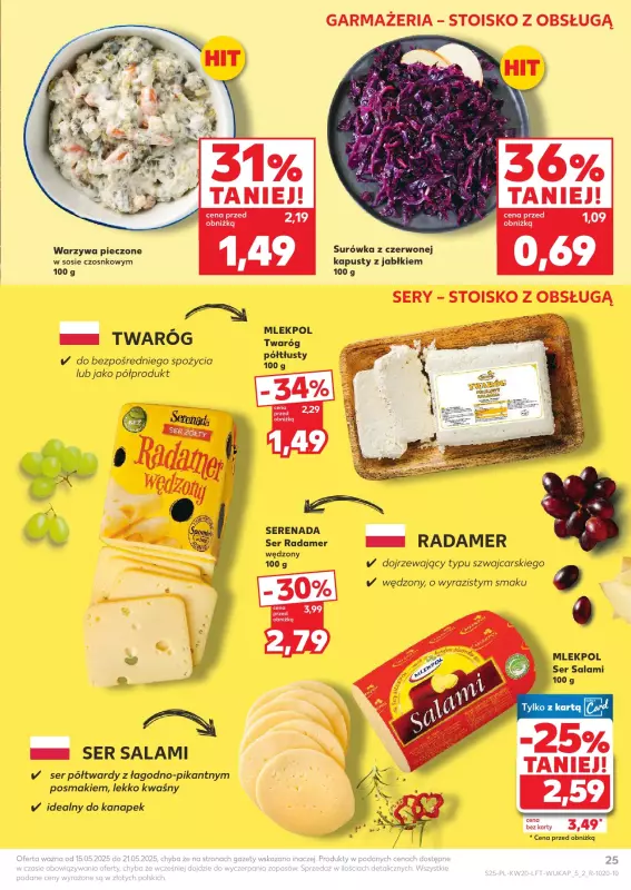Kaufland - gazetka promocyjna Oferta Kaufland od czwartku 15.05 do środy 21.05 - strona 25