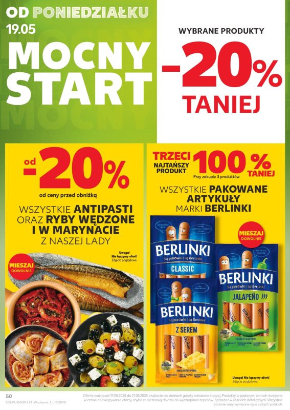Kaufland - gazetka promocyjna Oferta Kaufland od czwartku 15.05 do środy 21.05 - strona 50
