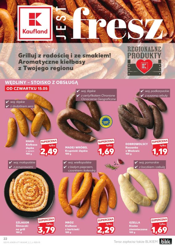 Kaufland - gazetka promocyjna Oferta Kaufland od czwartku 15.05 do środy 21.05 - strona 22