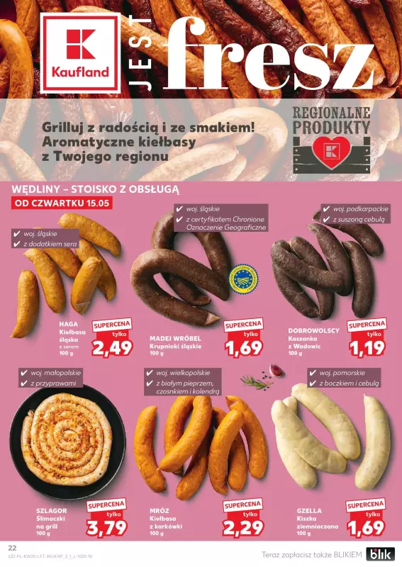 Kaufland - gazetka promocyjna Oferta Kaufland od czwartku 15.05 do środy 21.05 - strona 22