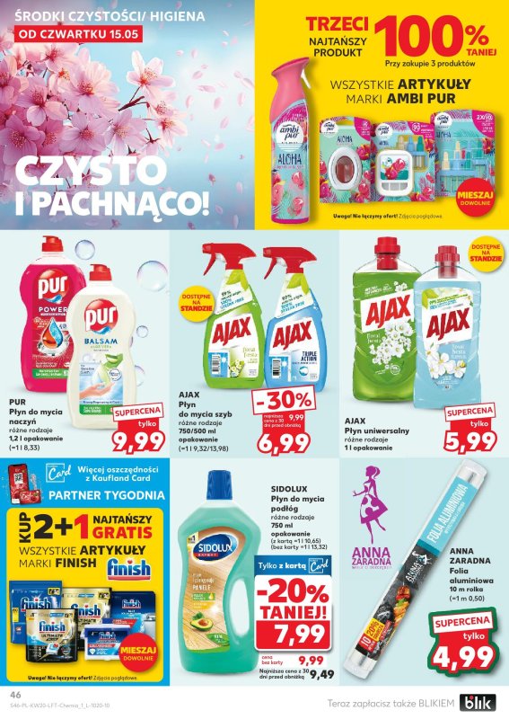 Kaufland - gazetka promocyjna Oferta Kaufland od czwartku 15.05 do środy 21.05 - strona 46