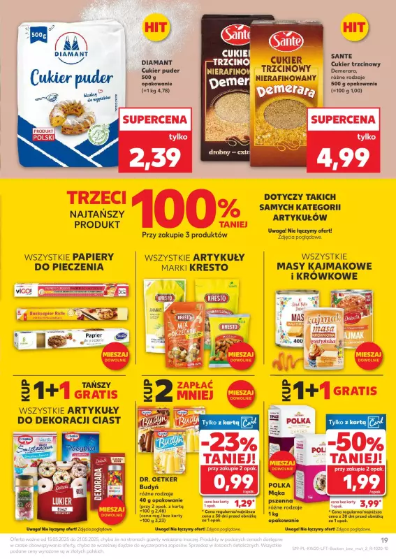 Kaufland - gazetka promocyjna Oferta Kaufland od czwartku 15.05 do środy 21.05 - strona 19