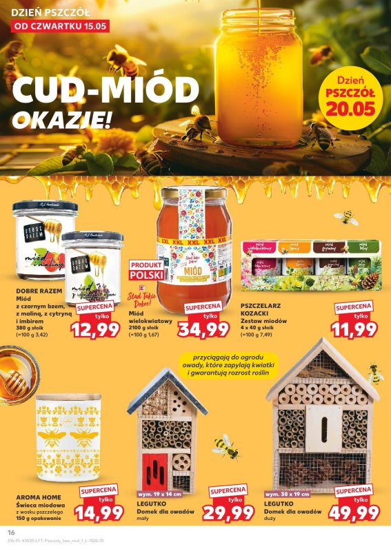 Kaufland - gazetka promocyjna Oferta Kaufland od czwartku 15.05 do środy 21.05 - strona 16