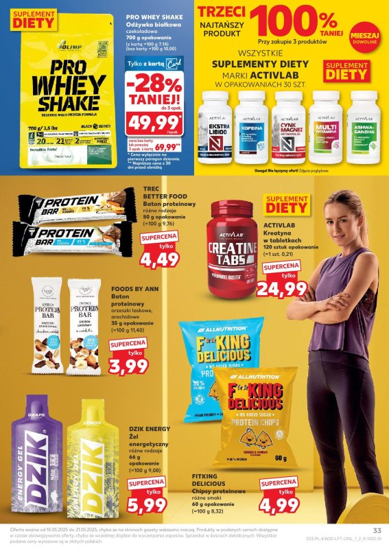 Kaufland - gazetka promocyjna Oferta Kaufland od czwartku 15.05 do środy 21.05 - strona 33