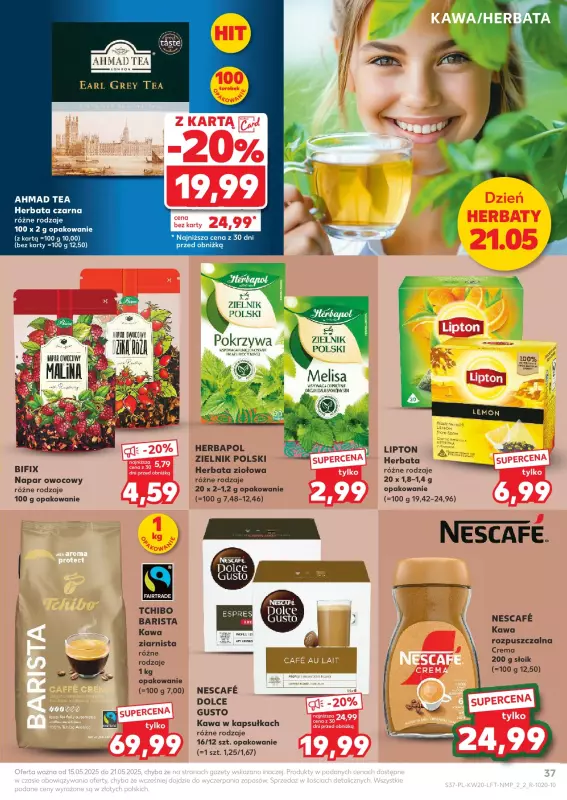 Kaufland - gazetka promocyjna Oferta Kaufland od czwartku 15.05 do środy 21.05 - strona 37