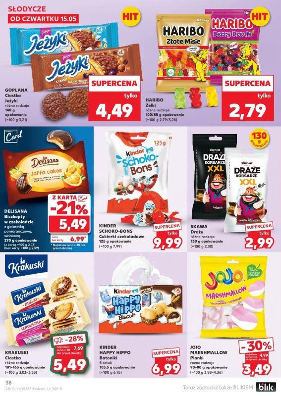 Kaufland - gazetka promocyjna Oferta Kaufland od czwartku 15.05 do środy 21.05 - strona 38