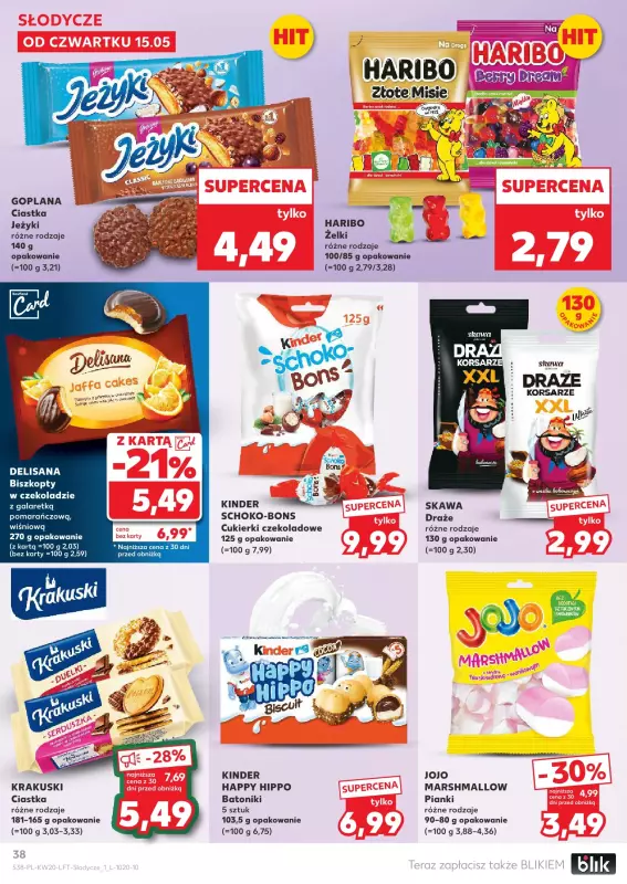 Kaufland - gazetka promocyjna Oferta Kaufland od czwartku 15.05 do środy 21.05 - strona 38