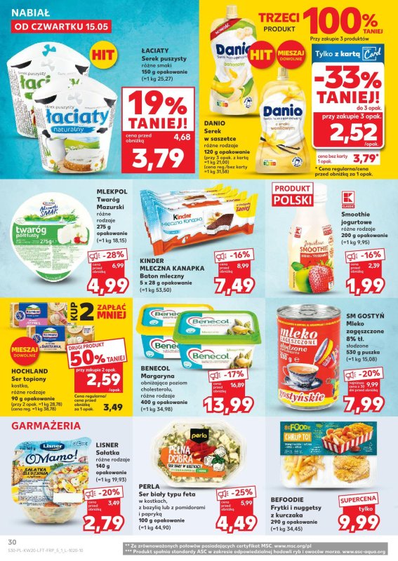 Kaufland - gazetka promocyjna Oferta Kaufland od czwartku 15.05 do środy 21.05 - strona 30